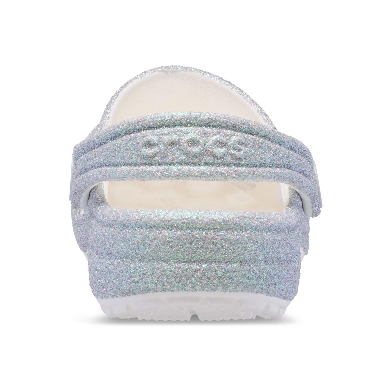 Crocs 210986 Classic Iridescent Glitter CgK Beyaz - 5
