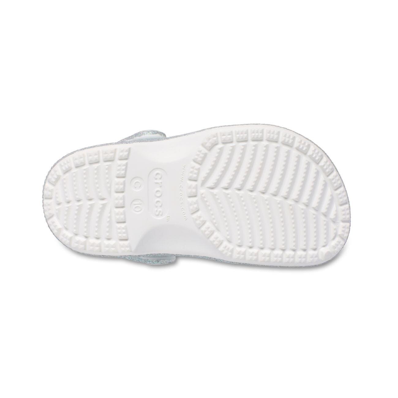 Crocs 210986 Classic Iridescent Glitter CgK Beyaz - 6