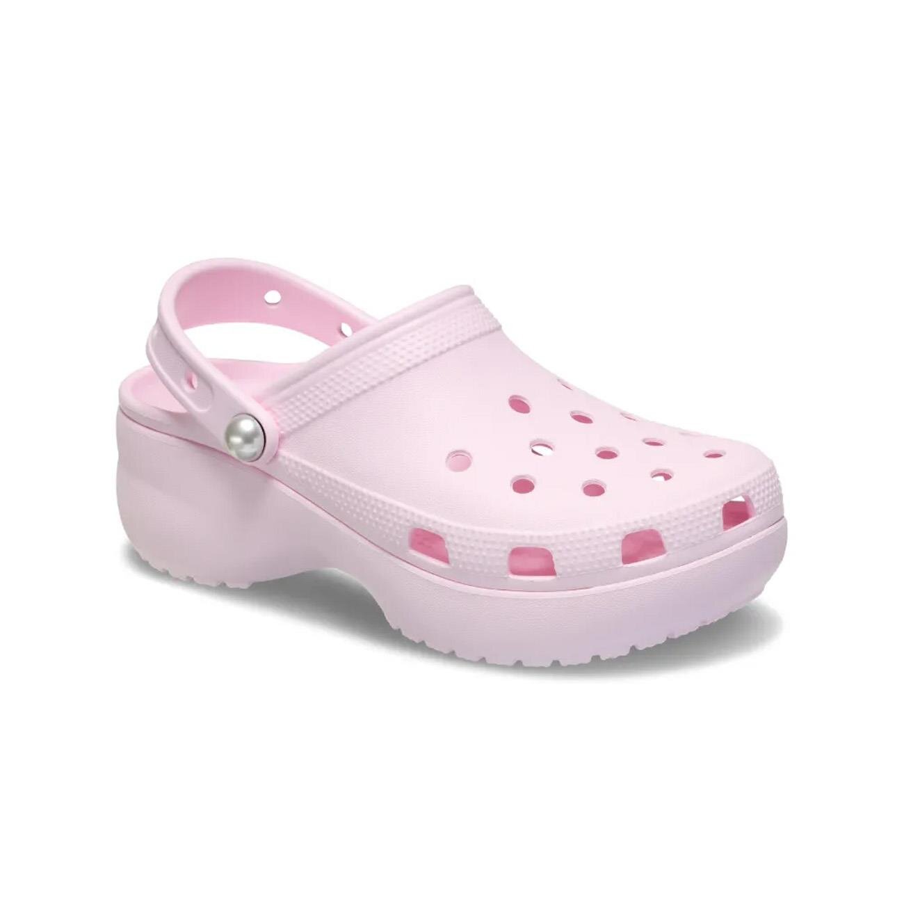 Crocs 211231 Classic Platform Pearl Clog A.Pembe - 2