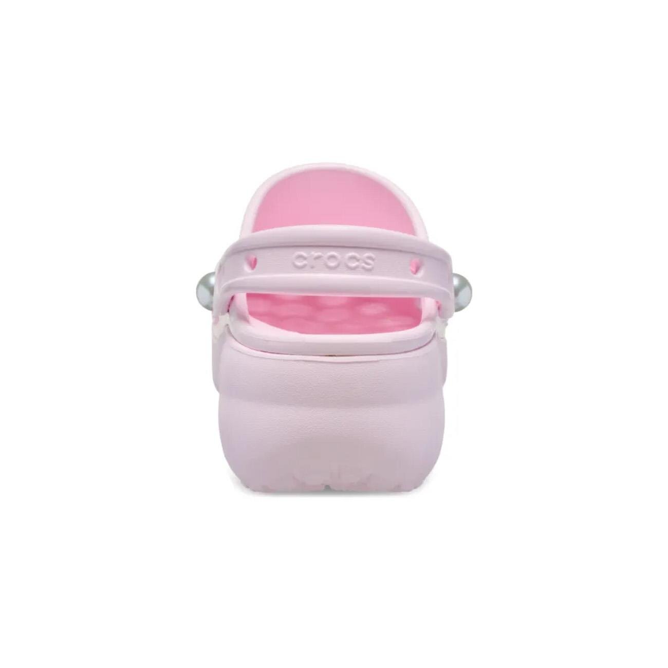 Crocs 211231 Classic Platform Pearl Clog A.Pembe - 4