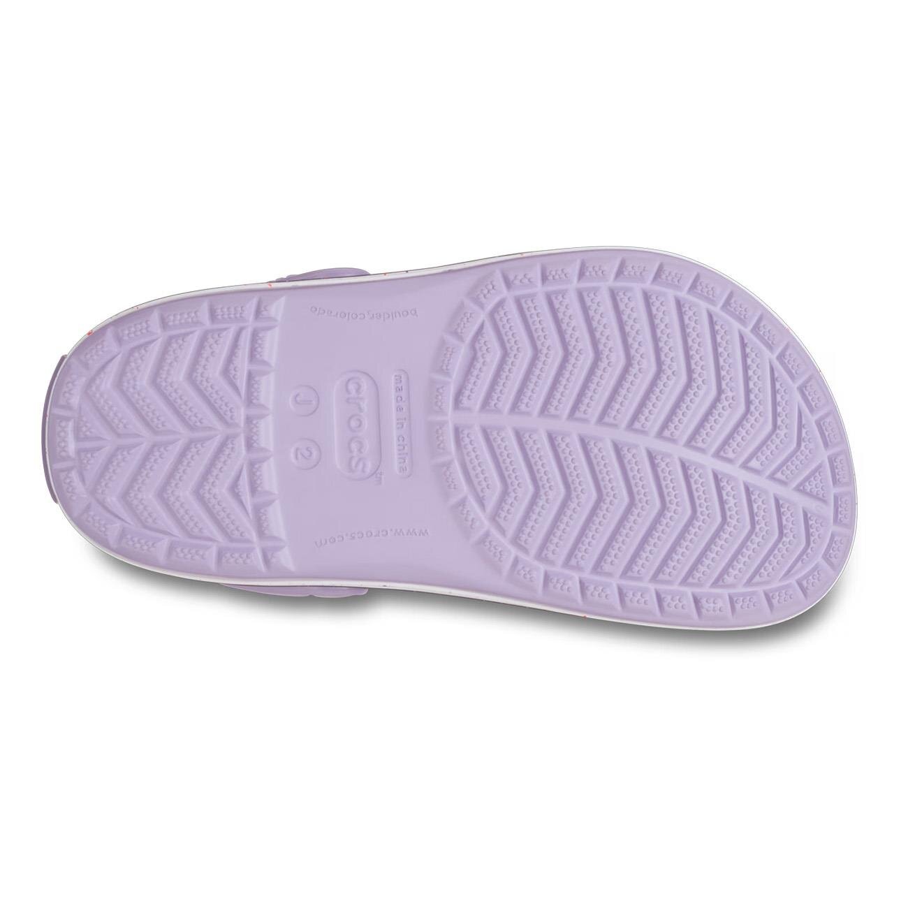 Crocs 211621 Crocband Speckled Band Clog Terlik Lila - 5