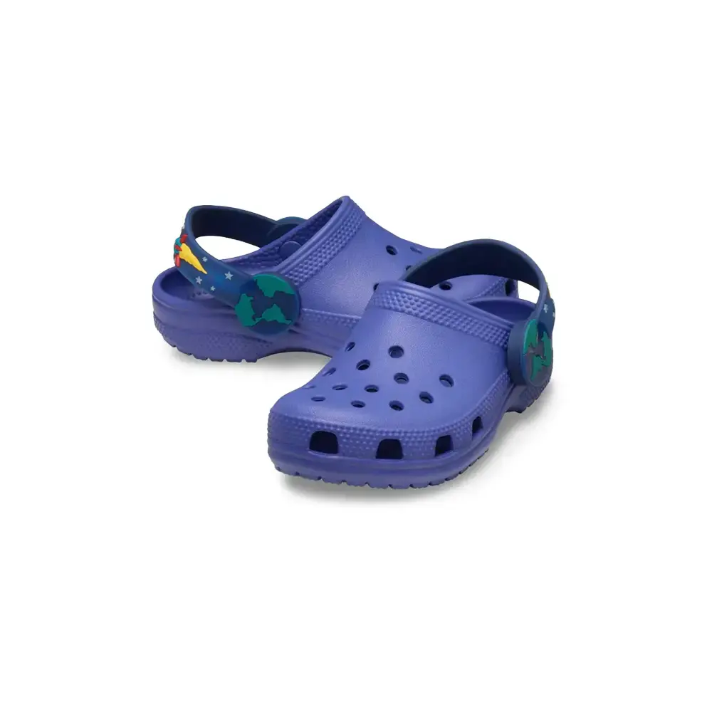 Crocs 211892 C Imagination LightsBkstrpCgT Terlik Mavi - 3