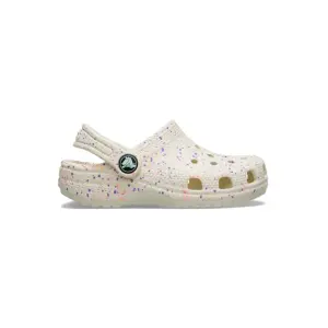 Crocs 212495 Classic Glow Paint SplatterCgK Terlik Krem - Crocs
