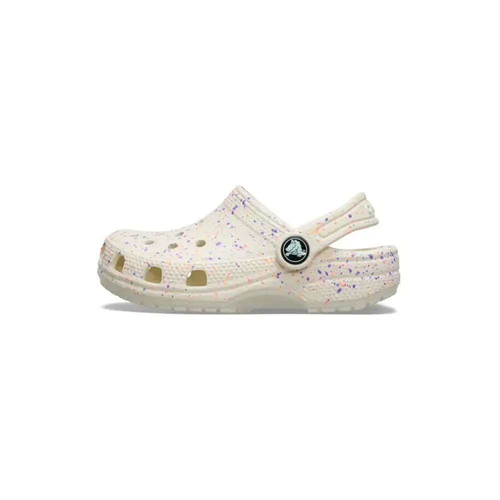Crocs 212495 Classic Glow Paint SplatterCgK Terlik Krem - 3