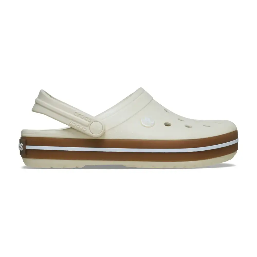 Crocs 212756 Crocband Gum Terlik Krem - 1