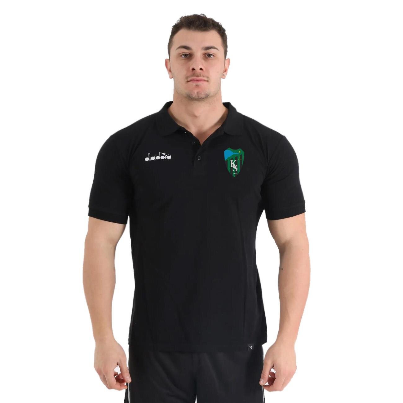 Diadora 1010027 Liv Kamp Polo Tişört Siyah - 1