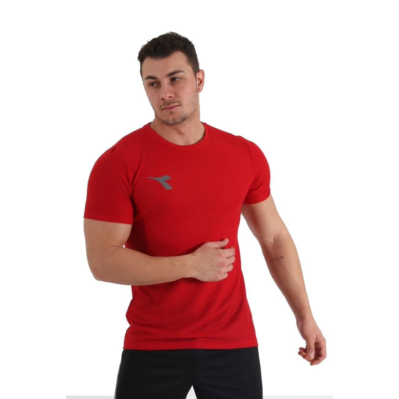 Diadora 1010228 Alto Antrenman Tişört Kırmızı - 2