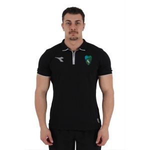 Diadora 1010266 Satürn Kamp Polo Tişört Siyah - Kocaelispor