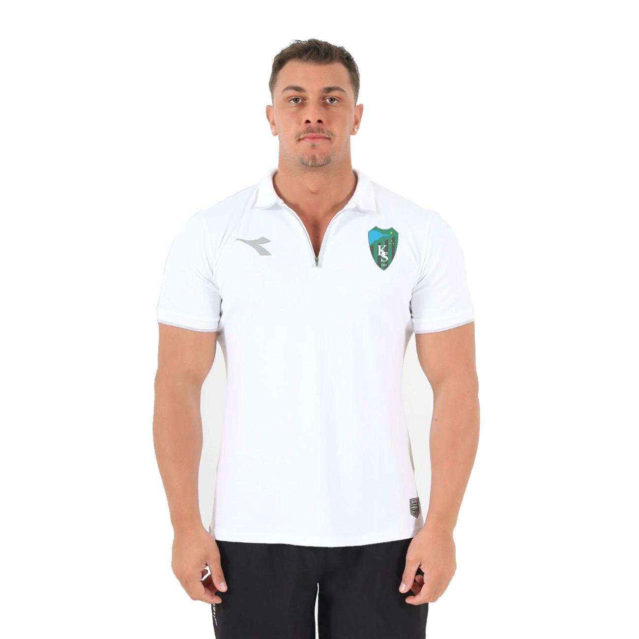 Diadora 1010267 Satürn Kamp Polo Tişört Beyaz - 1