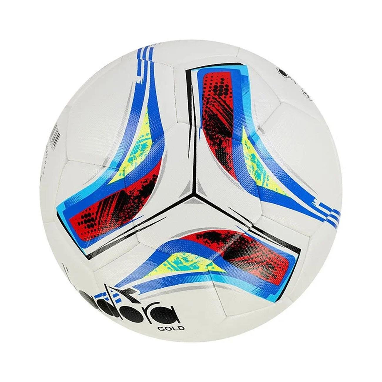Diadora 4060084 Gold Futbol Topu Beyaz-Mavi-Kırmızı - 2