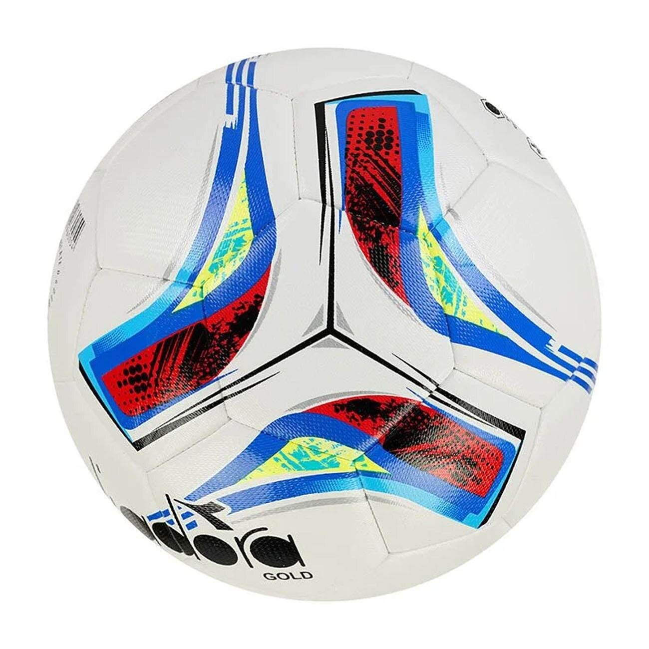 Diadora 4060085 Gold Futbol Topu Beyaz-Mavi-Kırmızı - 3