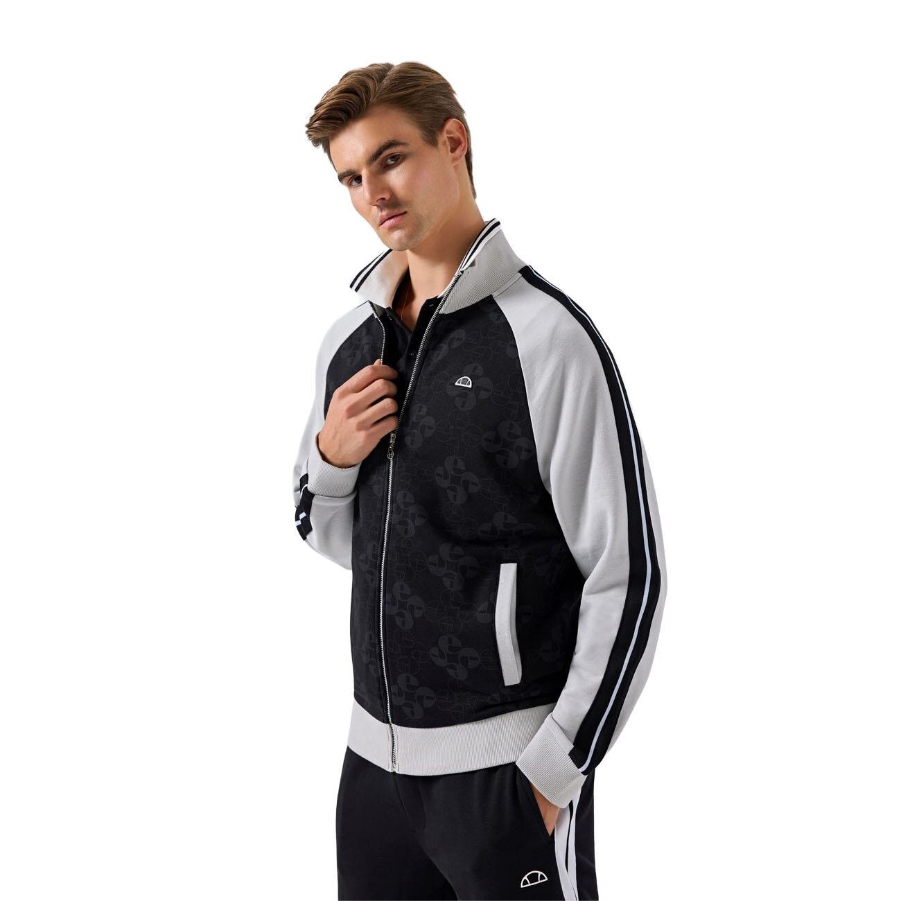 Ellesse 5SM1357 Fermuarlı Sweatshirt Siyah - 3