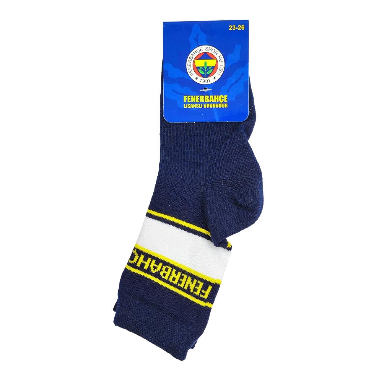 Fenerbahçe Lisanslı Çocuk Çorap Lacivert - 2