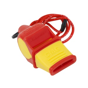 Fox 40 9203 Sonik Blast Safety Cmg İpli Düdük Kırmızı-Sarı - Fox 40