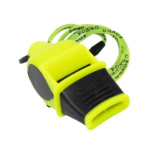 Fox 40 9203 Sonik Blast Safety Cmg İpli Düdük Neon-Siyah 