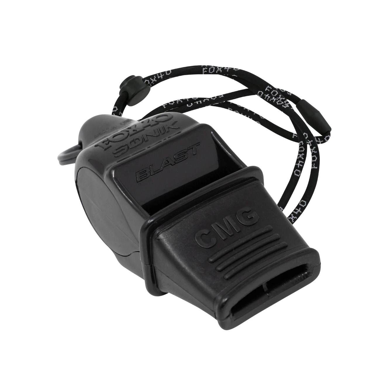 Fox 40 9203 Sonik Blast Safety Cmg İpli Düdük Siyah - 1