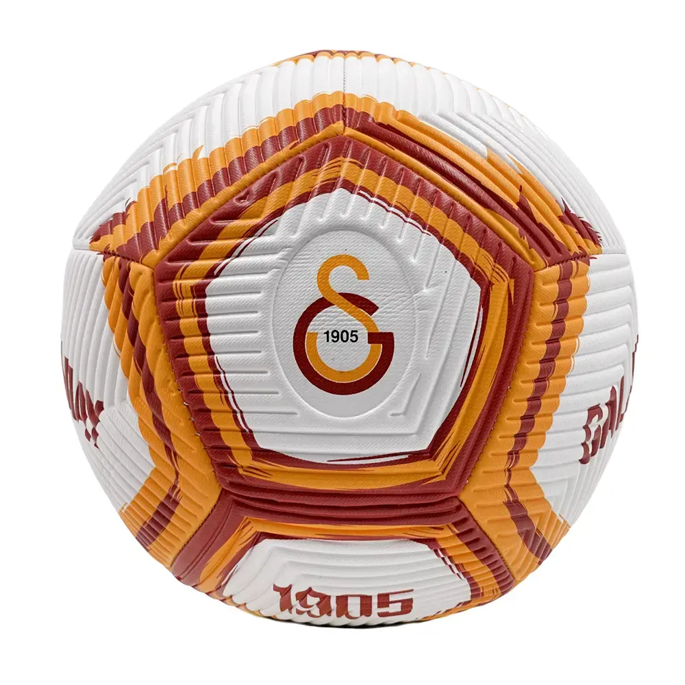 Galatasaray Futbol Topu Lines Sarı-Kırmızı - 1