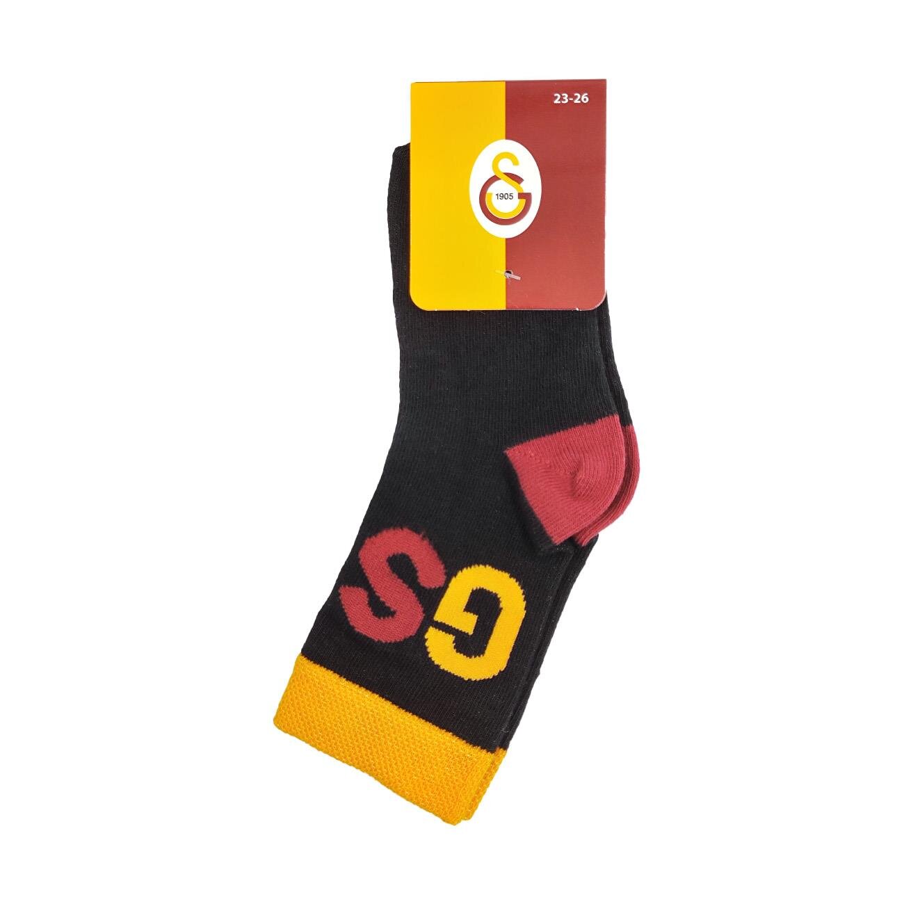 Galatasaray Lisanslı Çocuk Çorap Siyah - 3