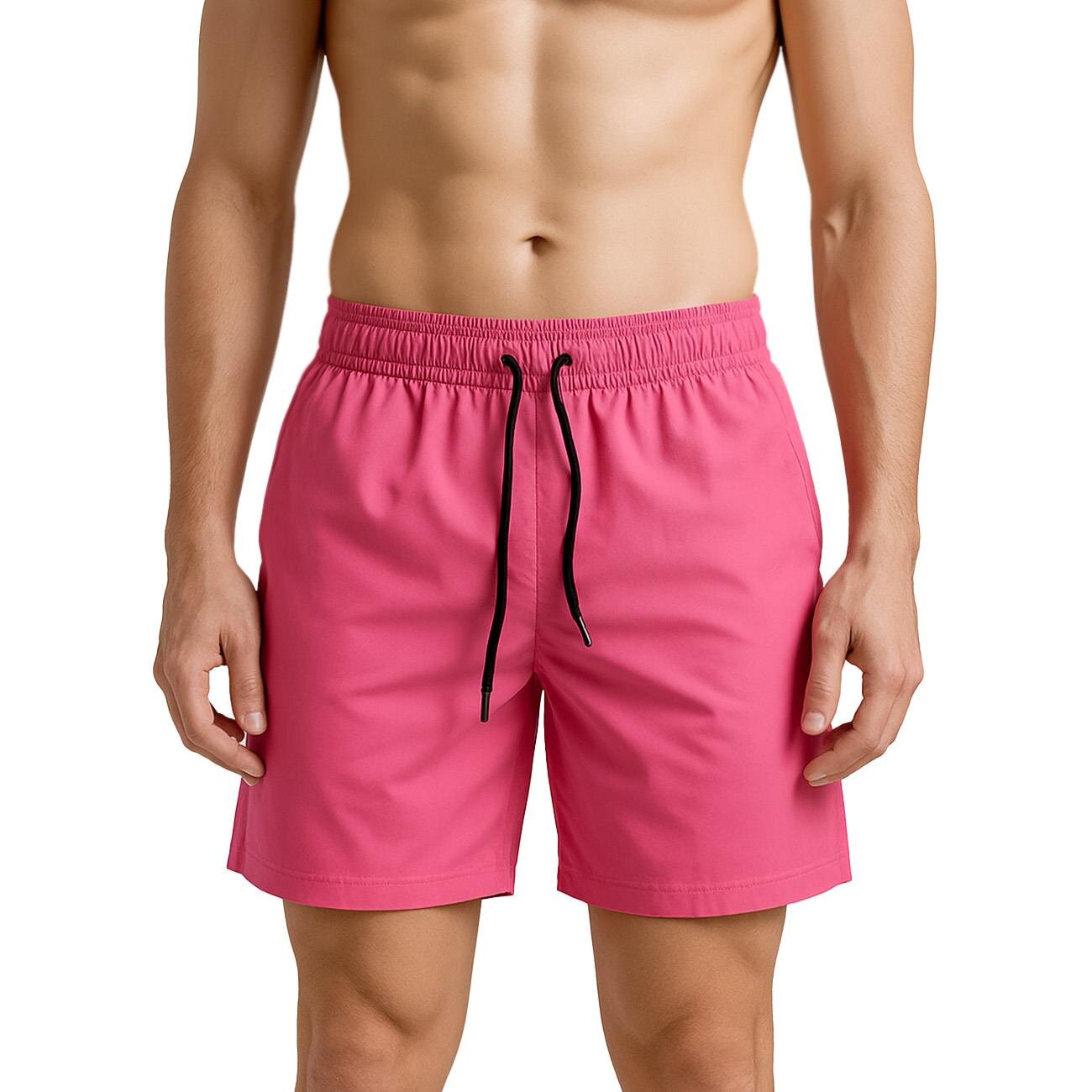 Granz S284 Erkek Deniz Şortu Pembe - 1