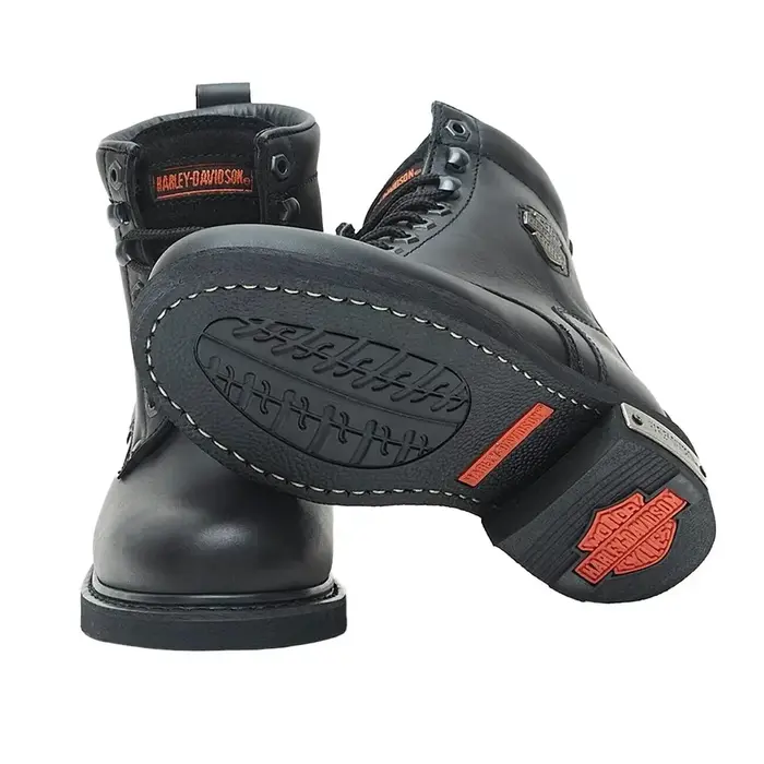 Harley Davidson Gibson Erkek Bot Siyah - 4