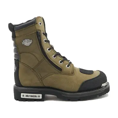 Harley Davidson Riddick 025M100552 Erkek Bot Yeşil - Harley Davidson