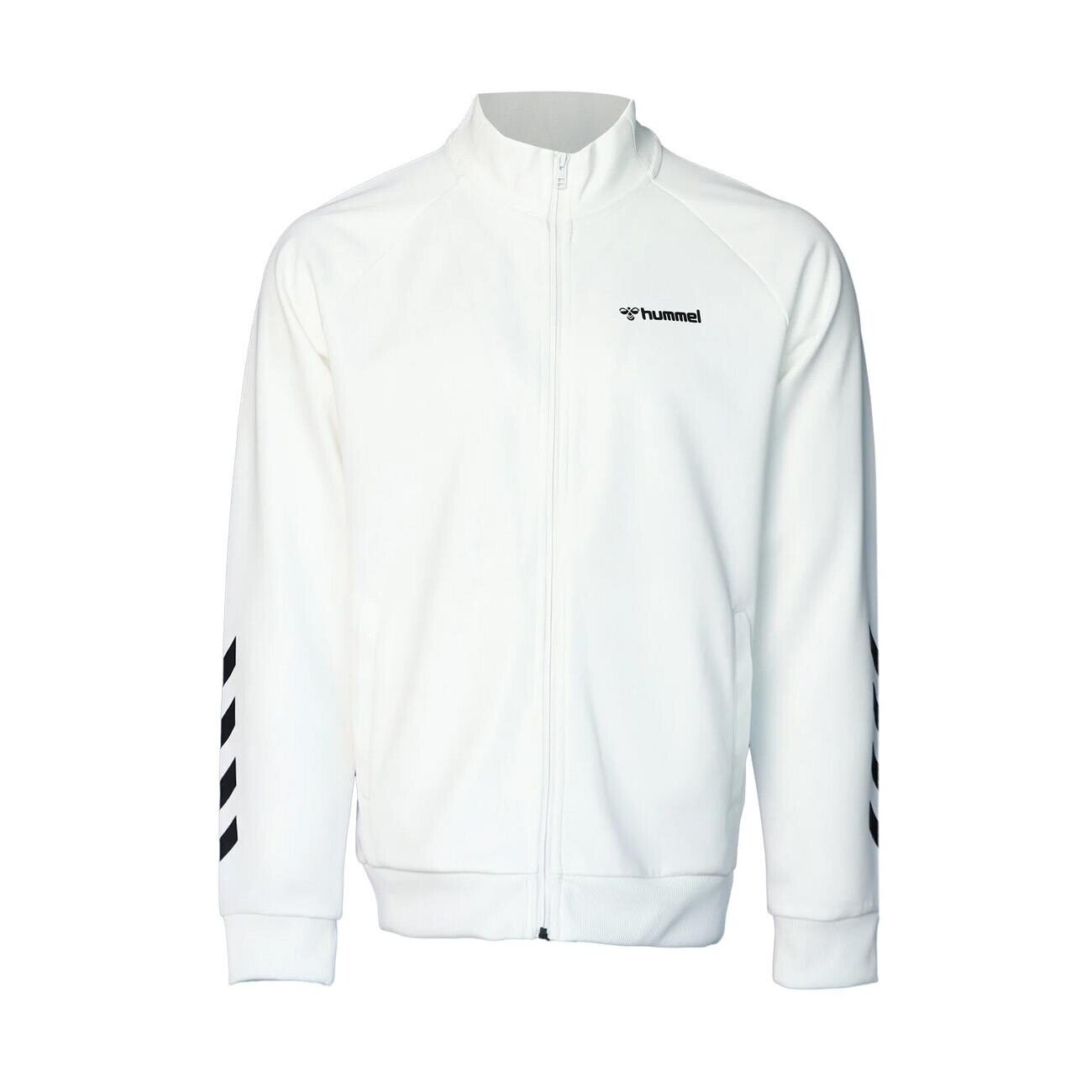 Hummel 921133 Falconzo Zip Eşofman Üstü Beyaz - 1