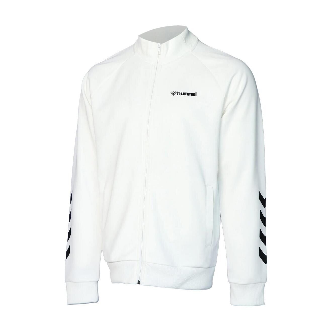 Hummel 921133 Falconzo Zip Eşofman Üstü Beyaz - 2