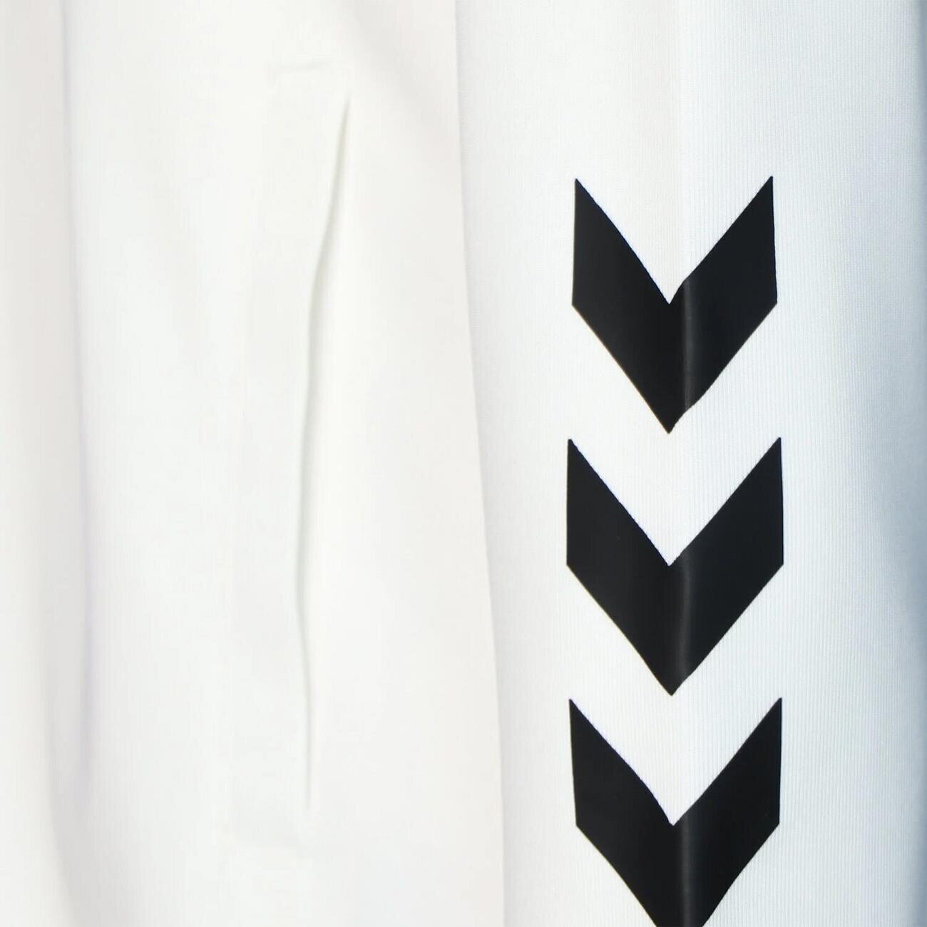 Hummel 921133 Falconzo Zip Eşofman Üstü Beyaz - 4