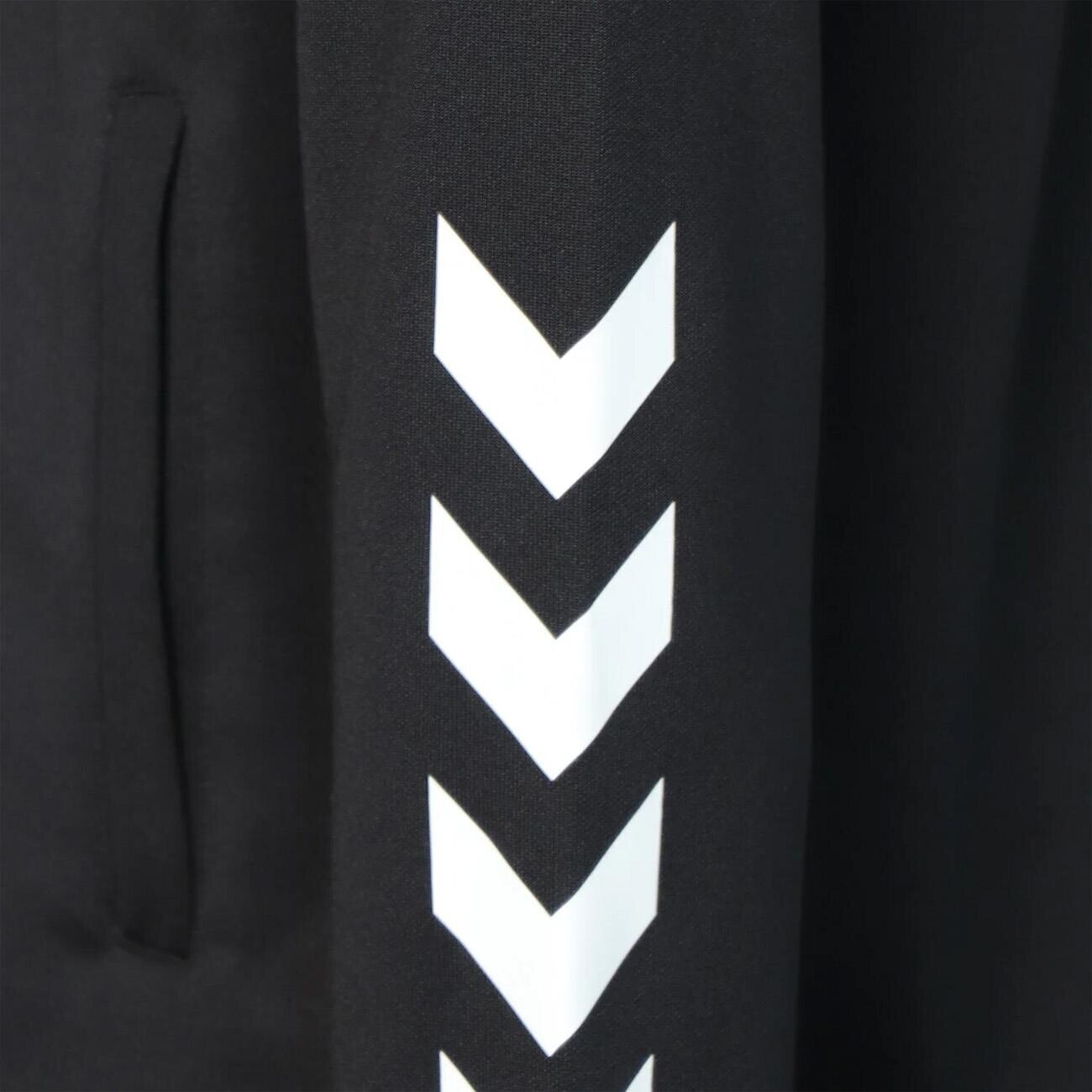 Hummel 921133 Falconzo Zip Eşofman Üstü Siyah - 4