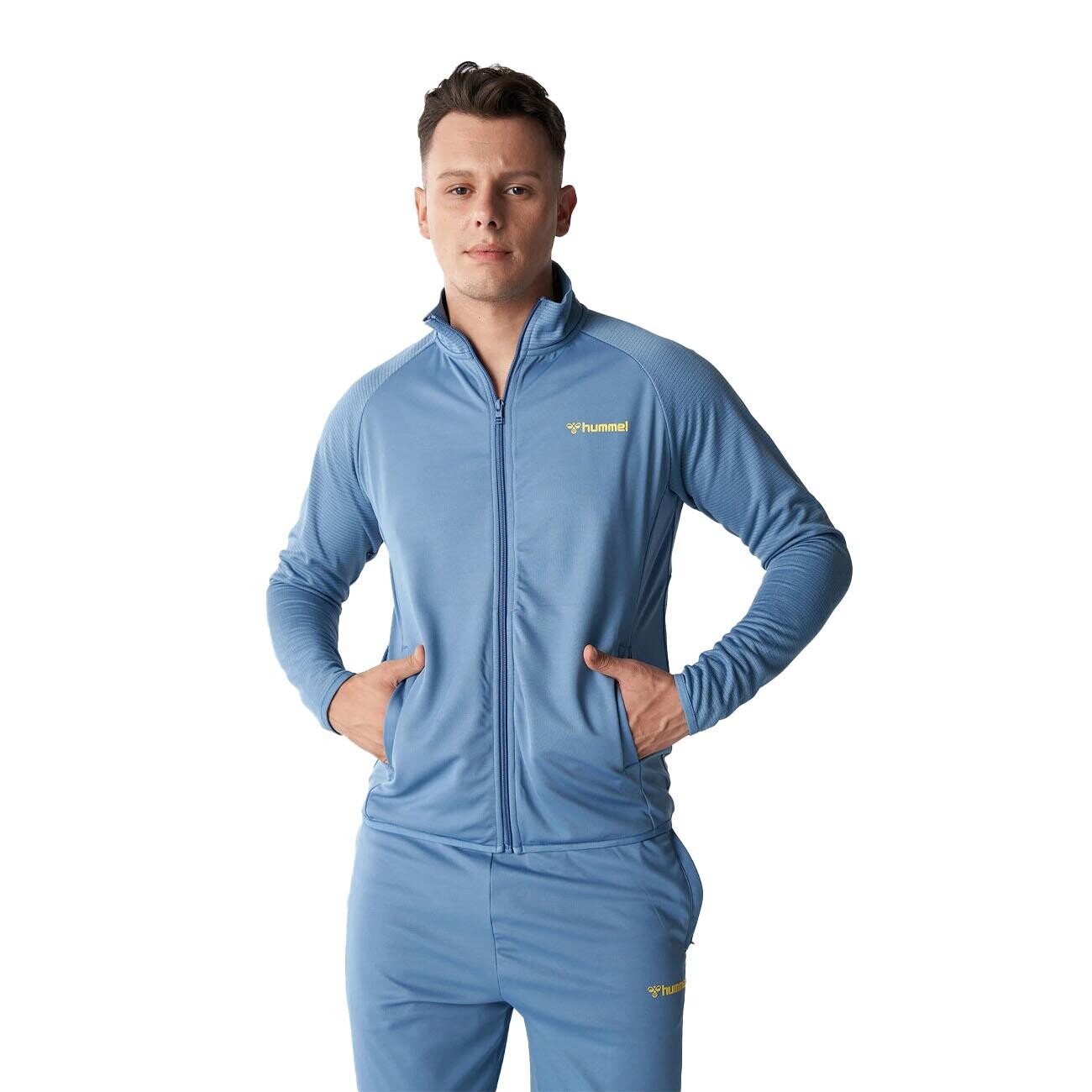 Hummel 921839 Toro Zip Eşofman Üstü Mavi - 4