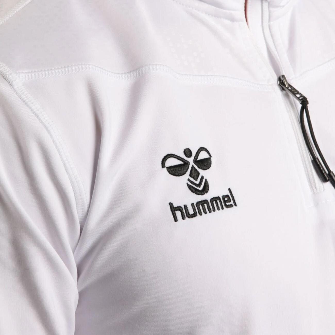 Hummel 922220 Oregon Antrenman Eşofman Üstü Beyaz - 4