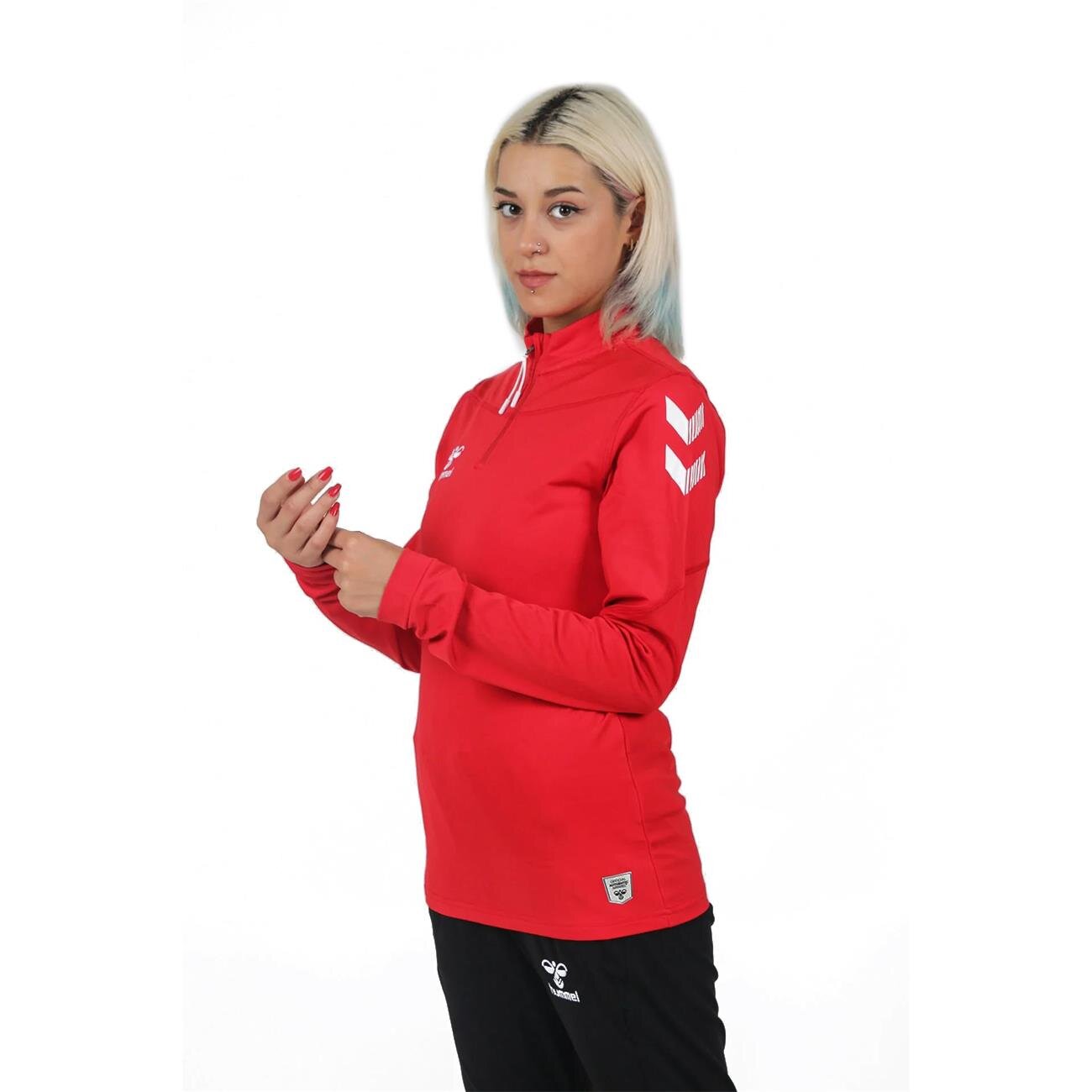 Hummel 922220 Oregon Antrenman Eşofman Üstü Kırmızı - 4