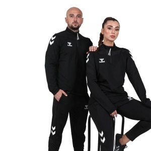 Hummel 922220 Oregon Antrenman Eşofman Üstü Siyah 