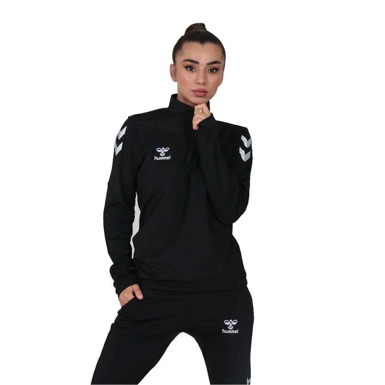 Hummel 922220 Oregon Antrenman Eşofman Üstü Siyah - 3