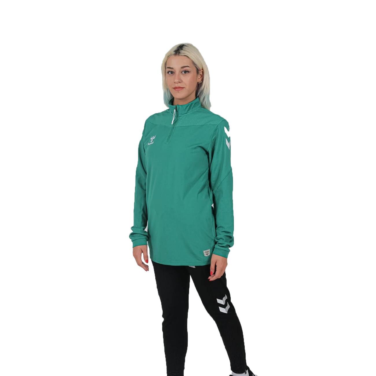 Hummel 922220 Oregon Antrenman Eşofman Üstü Yeşil - 3
