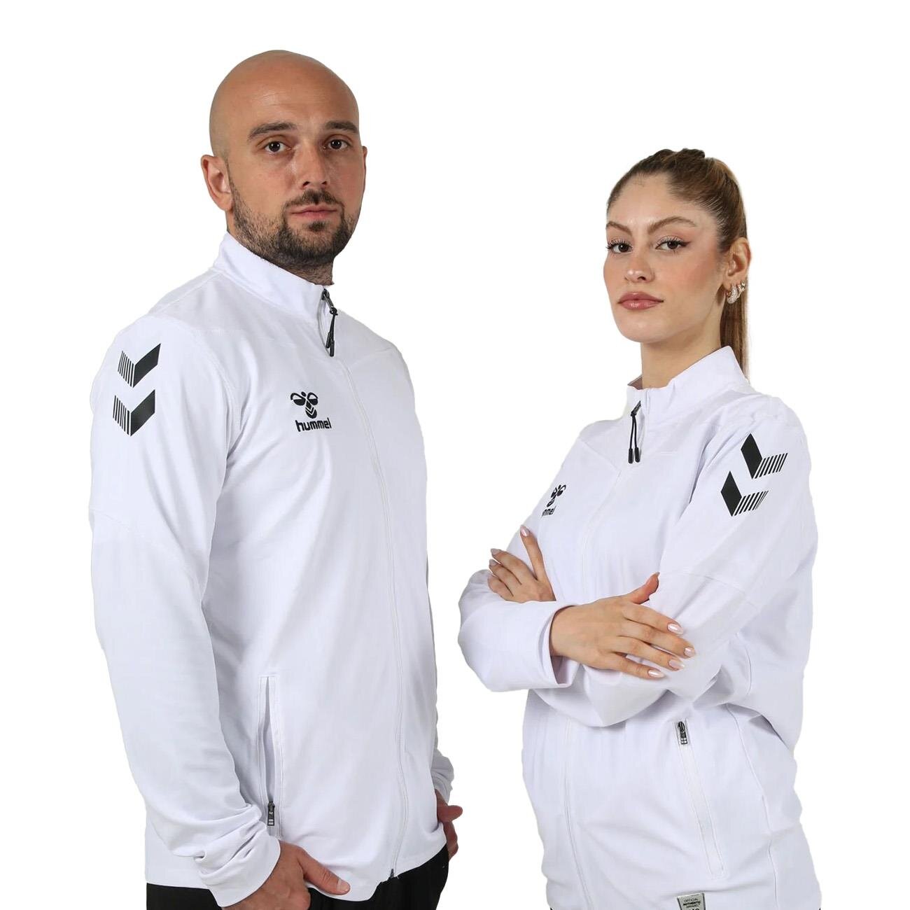 Hummel 922221 Oregon Kamp Eşofman Üstü Beyaz - 1