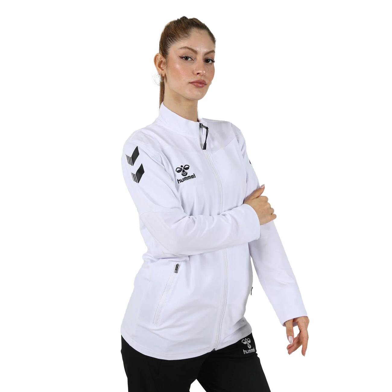 Hummel 922221 Oregon Kamp Eşofman Üstü Beyaz - 2