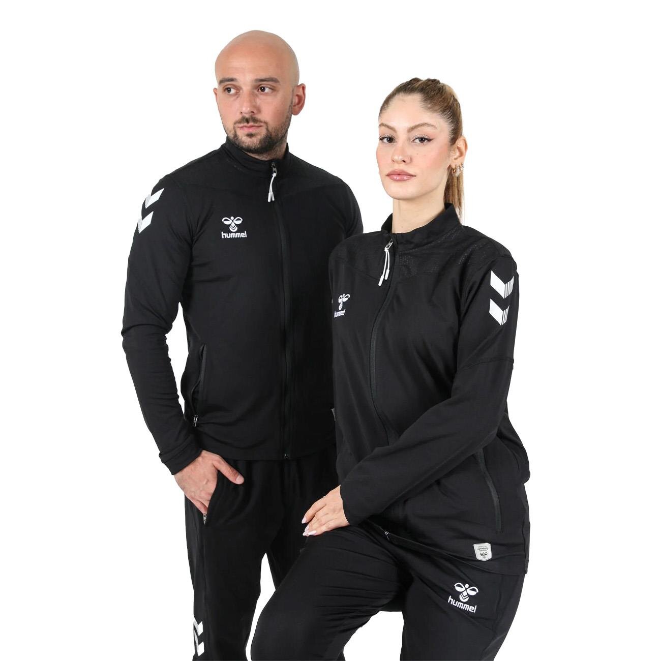 Hummel 922221 Oregon Kamp Eşofman Üstü Siyah - 1