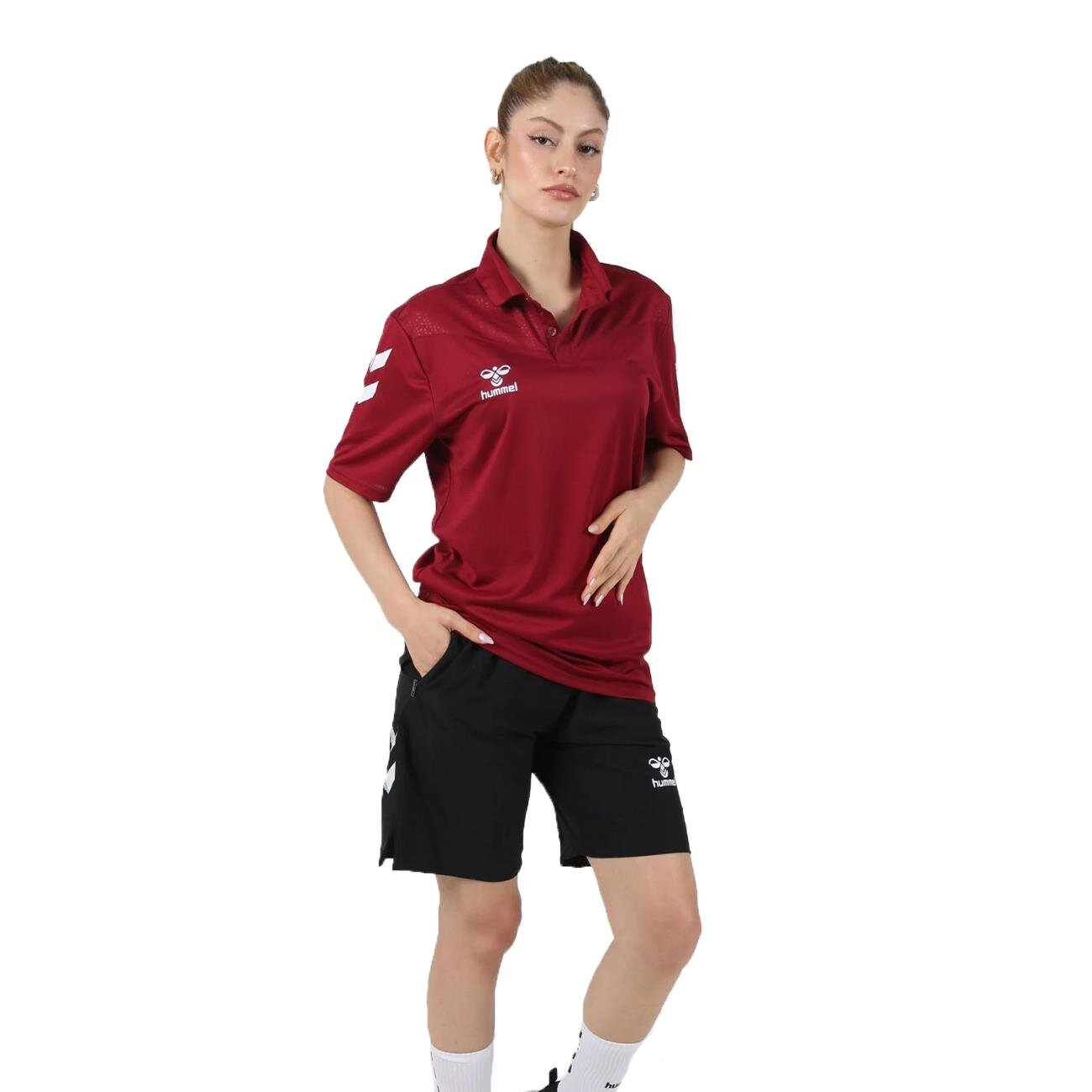 Hummel 922228 Oregon Kamp Tişört Bordo - 2