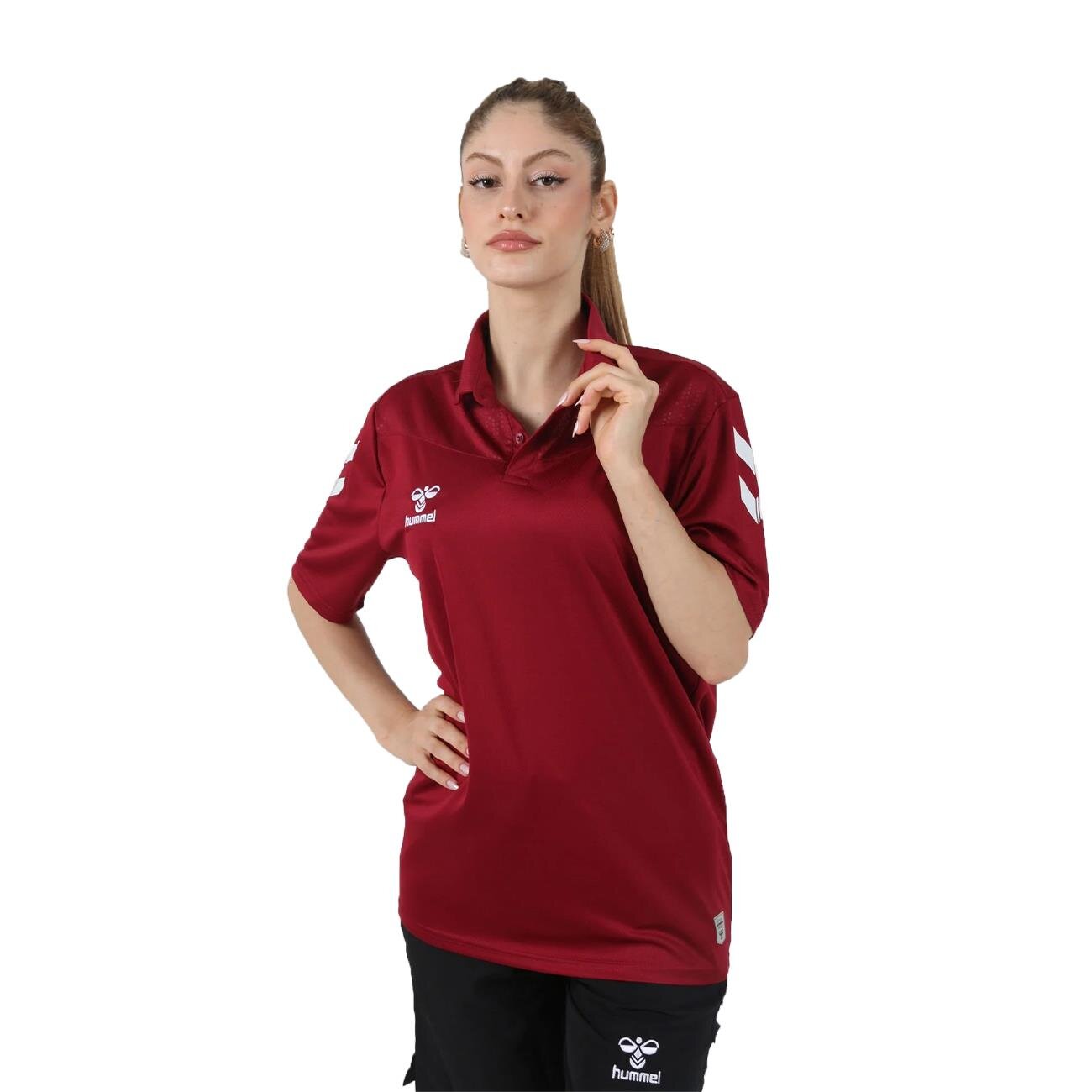 Hummel 922228 Oregon Kamp Tişört Bordo - 4