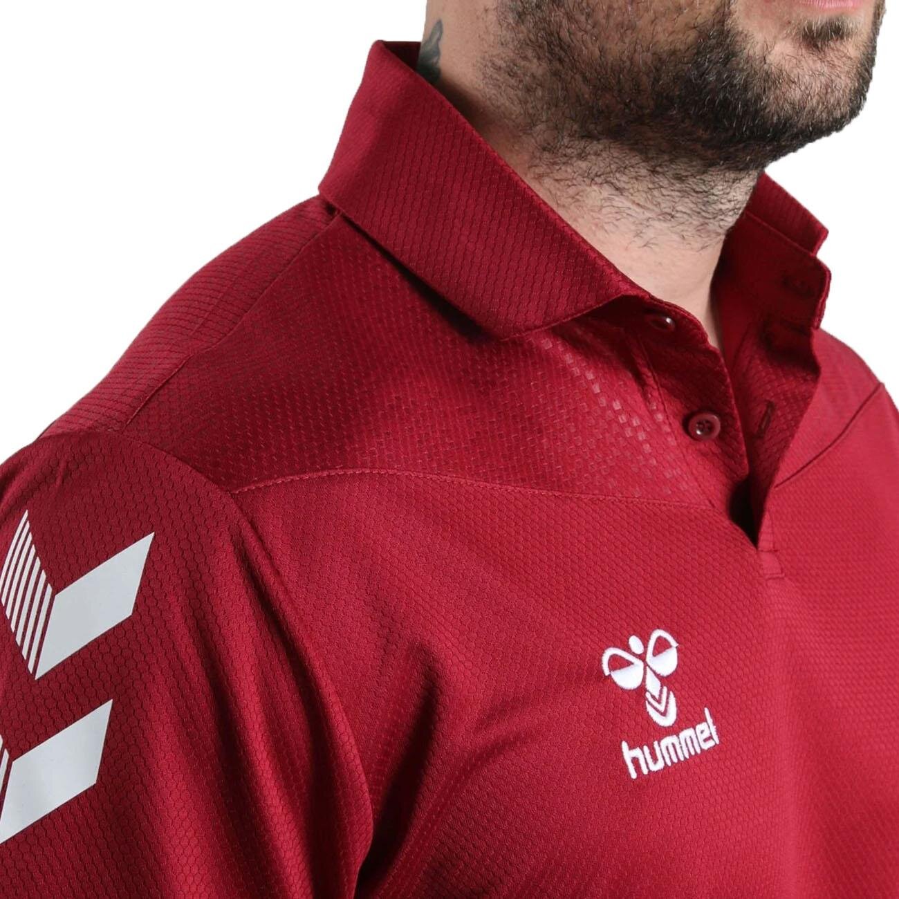 Hummel 922228 Oregon Kamp Tişört Bordo - 5