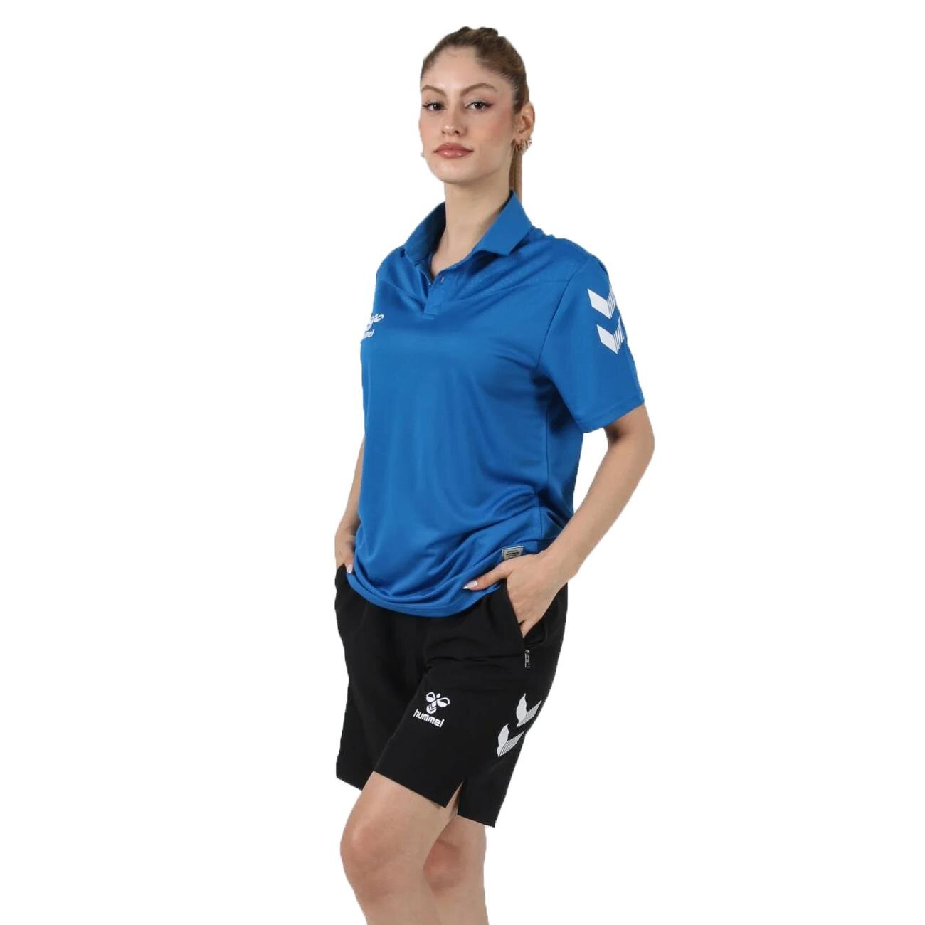 Hummel 922228 Oregon Kamp Tişört Saks Mavi - 4