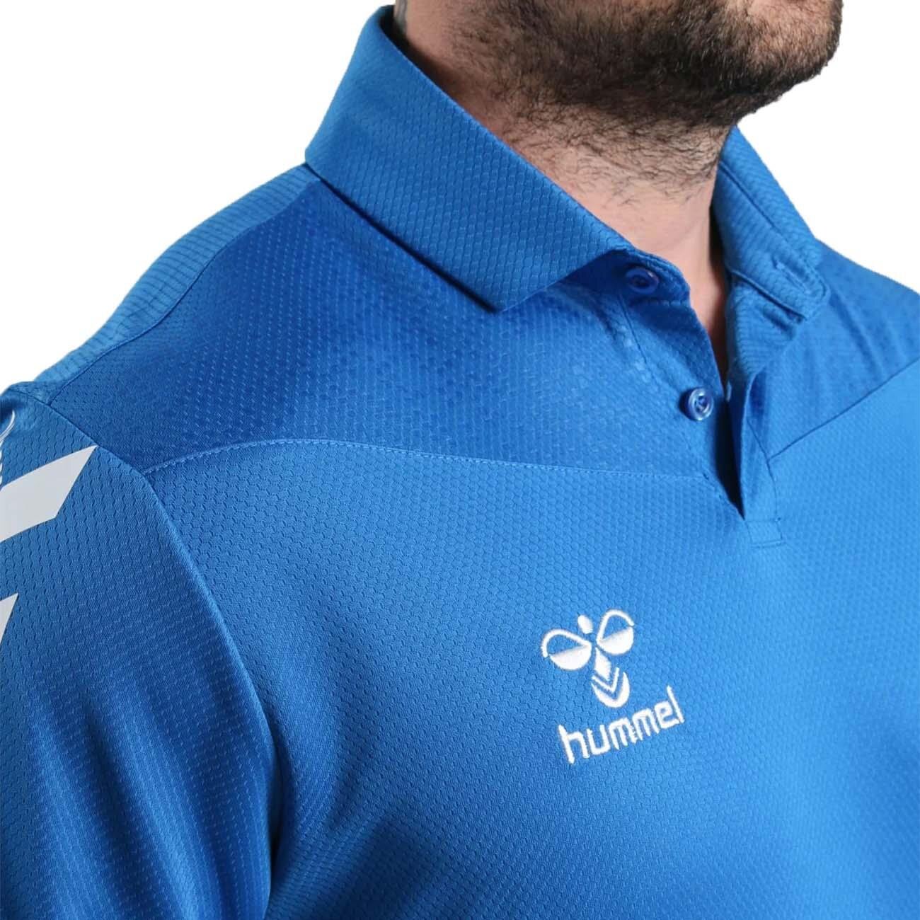 Hummel 922228 Oregon Kamp Tişört Saks Mavi - 6