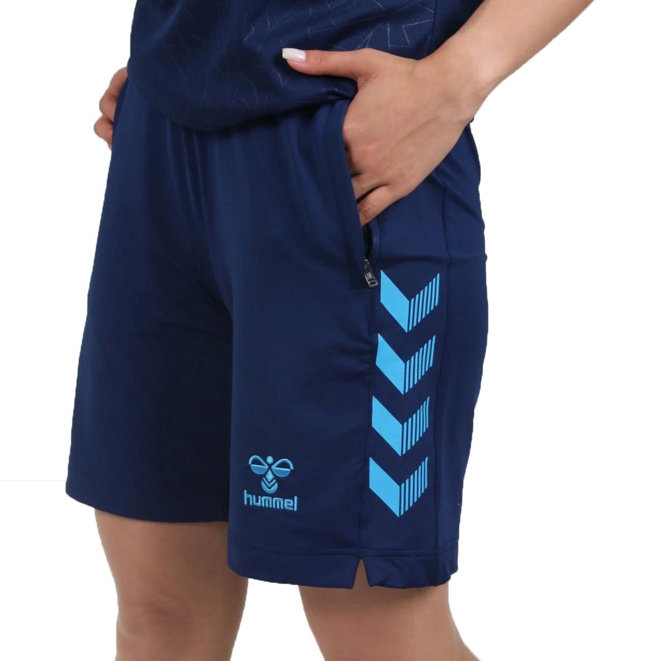 Hummel 932102 Dream Kamp Şortu Lacivert - 1