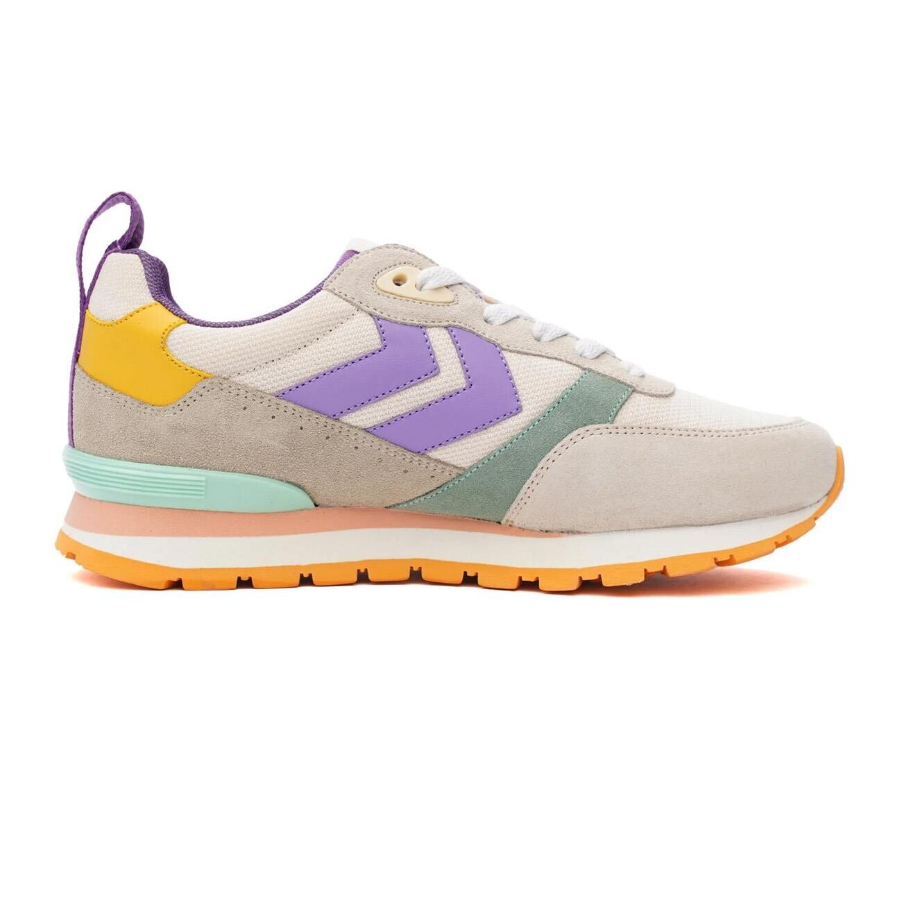 Hummel Monaco 86 900247 Spor Ayakkabı Bej-Mor - 1
