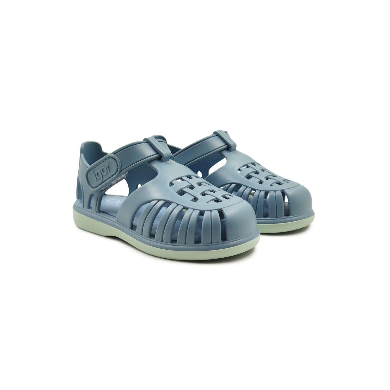 İgor BB355 Tobby Solid Sandalet Mavi - 4