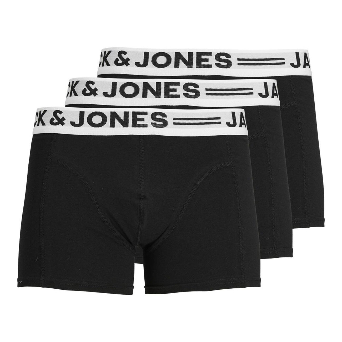 Jack & Jones 12081832 3'lü boxer Siyah - 1