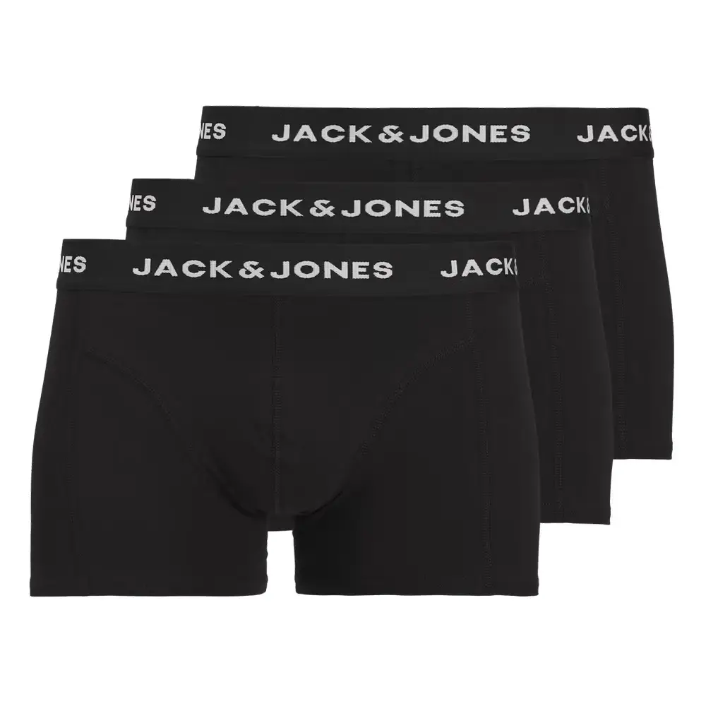 Jack & Jones 12171944 Jacanthony 3'lü Boxer Siyah - 1