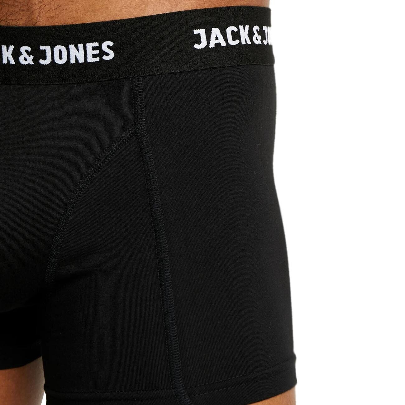 Jack & Jones 12171944 Jacanthony 3'lü Boxer Siyah - 3