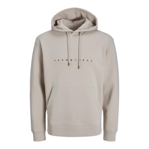 Jack & Jones 12233972 Jjestar Jj Sweat Hood Noos Ay Işığı 